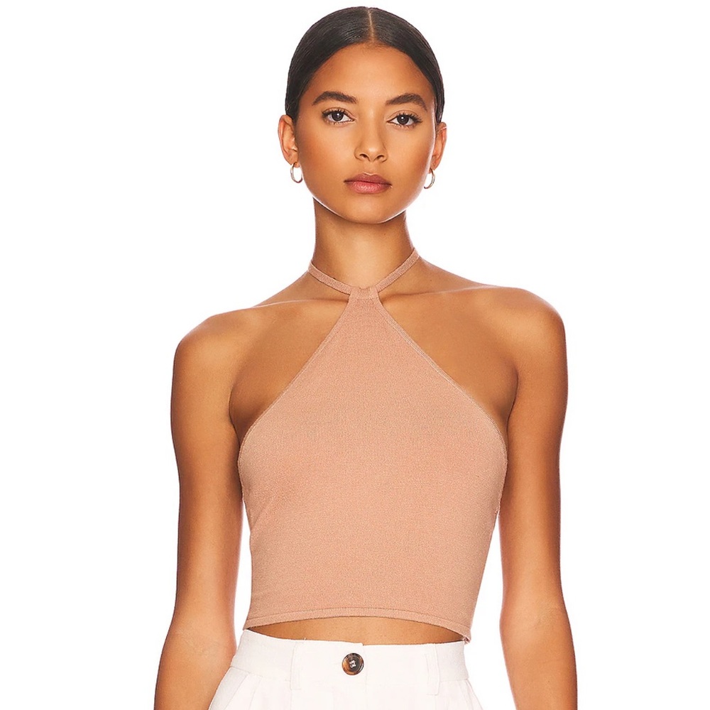 NWT Revolve Knit Halter Top